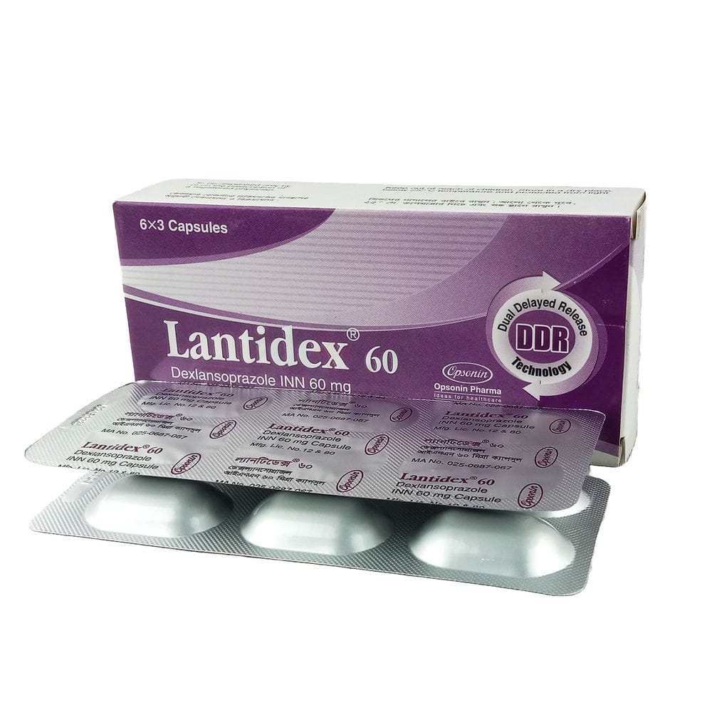 Capsule Lantidex 60mg (18pcs)